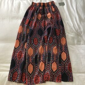 Anthropologie maxi skirt